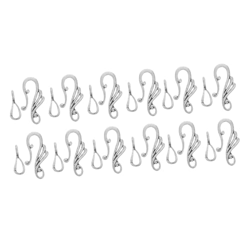 jojofuny 10 Sätze Ohrringe Zubehör S Knebelverschlüsse Schlüssel Für Ohrring-knebelverschlüsse Schmuck Verschlüsse Umschalten Knebelschnallen Knebelverschluss Zinklegierung Silber jojofuny 10 Sätze Ohrringe Zubehör S Knebelverschlüsse Schlüssel Für Ohrring-knebelverschlüsse Schmuck Verschlüsse Umschalten Knebelschnallen Knebelverschluss Zinklegierung Silber von jojofuny