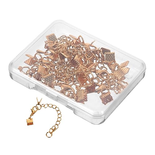 jojofuny 10 Sätze Teiliges Schmuckzubehör mit Knebelverschluss und Öffnungsringen für Diy Armbänder und Metallmaterial für Vielseitige Schmuckherstellung von jojofuny