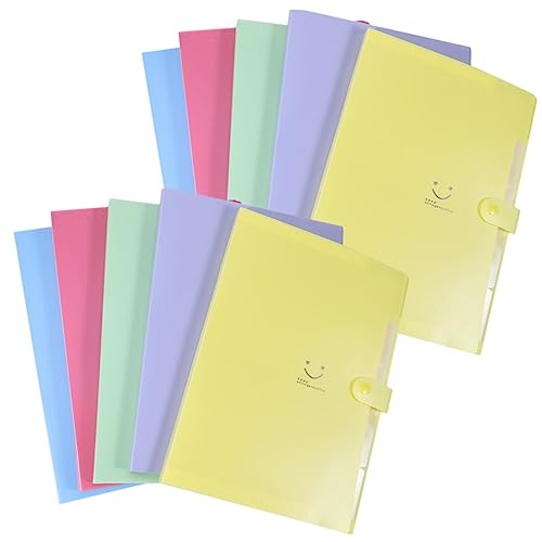 jojofuny 10 Stück Akkordeon Dokumenten Organizer Erweiterbare Faltmappe für Rechnungen Briefe Quittungen für Büro Zuhause und Unterwegs jojofuny 10 Stück Akkordeon Dokumenten Organizer Erweiterbare Faltmappe für Rechnungen Briefe Quittungen für Büro Zuhause und Unterwegs von jojofuny