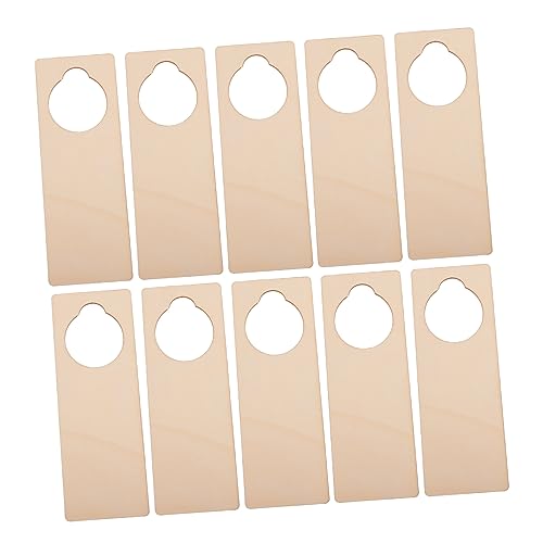 jojofuny 10 Stück DIY Holz Türschild Blanko Holzplakette für Kreative Wanddeko Einfach Beschreibbar für Persönliche Gestaltung Stören Schild jojofuny 10 Stück DIY Holz Türschild Blanko Holzplakette für Kreative Wanddeko Einfach Beschreibbar für Persönliche Gestaltung Stören Schild von jojofuny