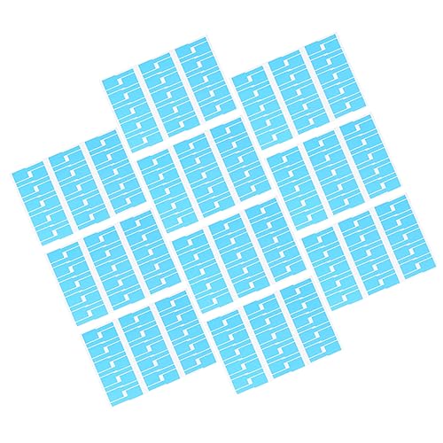jojofuny 10 Stück Etikettenaufkleber für Netzwerkkabel cyan Etikettenhersteller Stichworte bunt klebrig Farbe Farbige Punktaufkleber Kabelidentifikationsetiketten Etiketten Aufkleber Blau von jojofuny