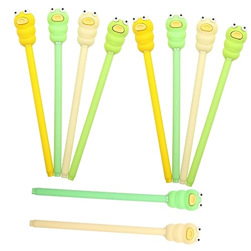 jojofuny 10 Stück Gel Stift Kugelschreiber Büro Stift Schulzubehör Signaturstifte Stifte für die Schule Grün Schülerbriefpapier glatte Schreiben Gel -Tintenstifte Kieselgel Zufällige Farbe jojofuny 10 Stück Gel Stift Kugelschreiber Büro Stift Schulzubehör Signaturstifte Stifte für die Schule Grün Schülerbriefpapier glatte Schreiben Gel -Tintenstifte Kieselgel Zufällige Farbe von jojofuny