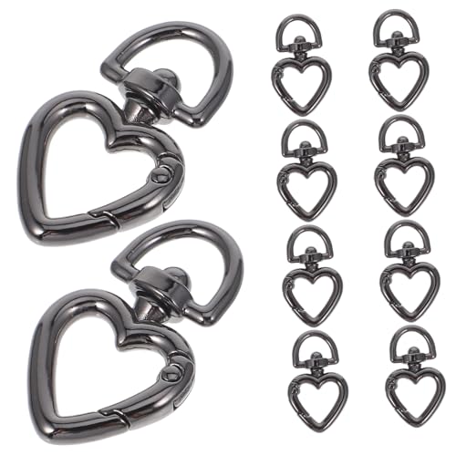 jojofuny 10 Stück Herz Schlüsselanhänger Karabiner Federschnalle Für Basteltaschen Teilfederschnalle Teilfeder Schlüsselringschnalle Federschnalle Versorgungstasche Federschnalle jojofuny 10 Stück Herz Schlüsselanhänger Karabiner Federschnalle Für Basteltaschen Teilfederschnalle Teilfeder Schlüsselringschnalle Federschnalle Versorgungstasche Federschnalle von jojofuny