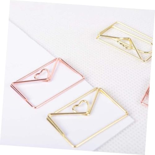 jojofuny 10 Stück Herzförmige Metall Büroklammern Roségold Briefumschlag Design Starke Haftung Memo Foto Clips Lesezeichen Für Büro Schule Zuhause Organisieren jojofuny 10 Stück Herzförmige Metall Büroklammern Roségold Briefumschlag Design Starke Haftung Memo Foto Clips Lesezeichen Für Büro Schule Zuhause Organisieren von jojofuny