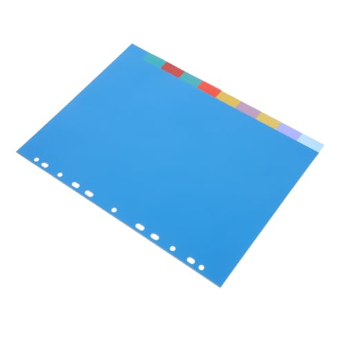 jojofuny 10 Stück Kategorieindexseite Teiler Trennblätter Für Seitenschutz Mit Bindelaschen Trennwände Für Schulbedarf Trennseiten Ordner Papier Registerkarten Schulmaterial Sorter Klein Pp jojofuny 10 Stück Kategorieindexseite Teiler Trennblätter Für Seitenschutz Mit Bindelaschen Trennwände Für Schulbedarf Trennseiten Ordner Papier Registerkarten Schulmaterial Sorter Klein Pp von jojofuny