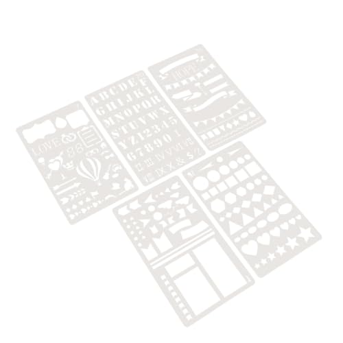 jojofuny 10 Stück Kontovorlage Zeitschrift Sprühen Schablone Weiß jojofuny 10 Stück Kontovorlage Zeitschrift Sprühen Schablone Weiß von jojofuny