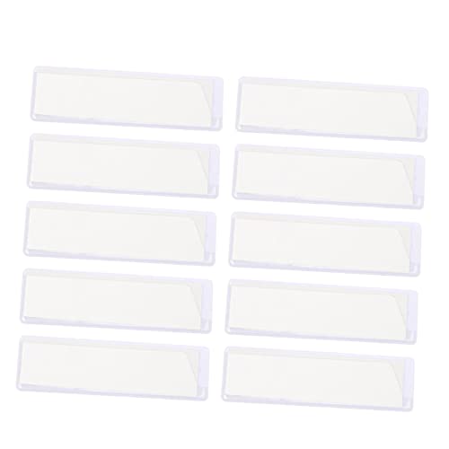 jojofuny 10 Stück Magnetische Kartenhalter Set PVC Etikettenhalter für Büro Schule und Zuhause Schmutzfrei Abnehmbar Vielseitig Einsetzbar für Etiketten und Namensschilder jojofuny 10 Stück Magnetische Kartenhalter Set PVC Etikettenhalter für Büro Schule und Zuhause Schmutzfrei Abnehmbar Vielseitig Einsetzbar für Etiketten und Namensschilder von jojofuny