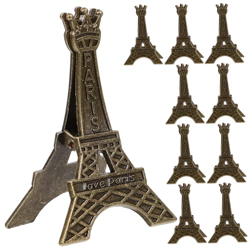 jojofuny 10 Stück Metall Eiffelturm Kartenhalter Tischnummernhalter Notizzettelhalter für Tischkarten Büro Desktop Bilderclips Hochzeit Party Dekoration jojofuny 10 Stück Metall Eiffelturm Kartenhalter Tischnummernhalter Notizzettelhalter für Tischkarten Büro Desktop Bilderclips Hochzeit Party Dekoration von jojofuny