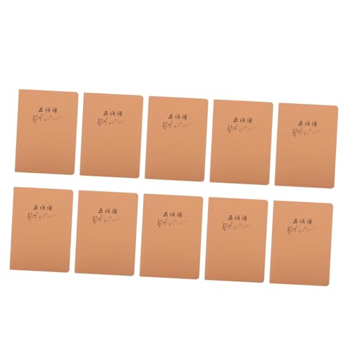jojofuny 10 Stück Notizhefte mit Notensystem Handwriting Books für Übungshefte für Musiknoten Schulmaterial für Lehrer und Geschenkidee zu Besonderen Anlässen jojofuny 10 Stück Notizhefte mit Notensystem Handwriting Books für Übungshefte für Musiknoten Schulmaterial für Lehrer und Geschenkidee zu Besonderen Anlässen von jojofuny