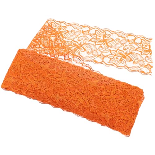 jojofuny 10 Stück Pack Elastisches Spitzenband für Diy Dekoration Hochwertiger Nähspitzenstoff für Kleidung Haarbänder Bastelarbeiten und Scrapbooking von jojofuny