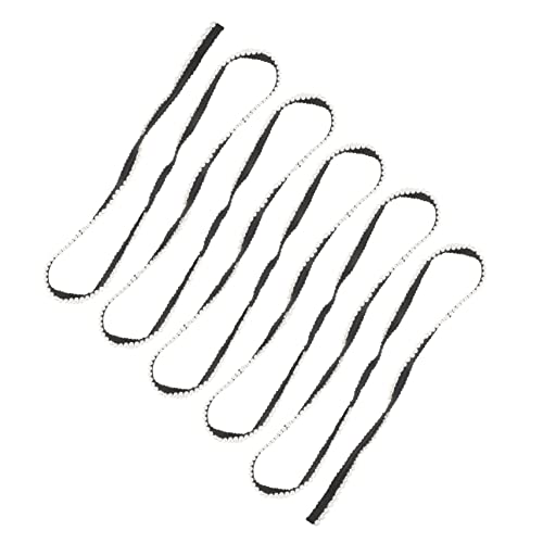 jojofuny 10 Stück Perlenwebband Spitzenborte für Diy Kleidung Gardinen Schuhe Dekoration für Handwerk und Kreative Projekte jojofuny 10 Stück Perlenwebband Spitzenborte für Diy Kleidung Gardinen Schuhe Dekoration für Handwerk und Kreative Projekte von jojofuny