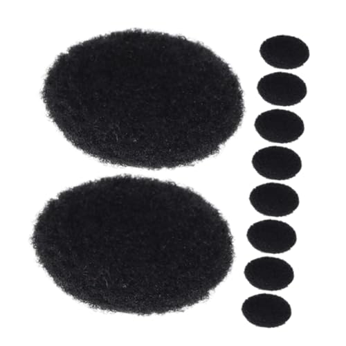 jojofuny 10 Stück Runde Stoffknöpfe mit Metallöse Schwarze Handgefertigte Universelle Knöpfe für Anzüge Kleider Hemden Pullover Langlebig Vielseitig für Jahreszeiten Diy Bekleidungszubehör von jojofuny