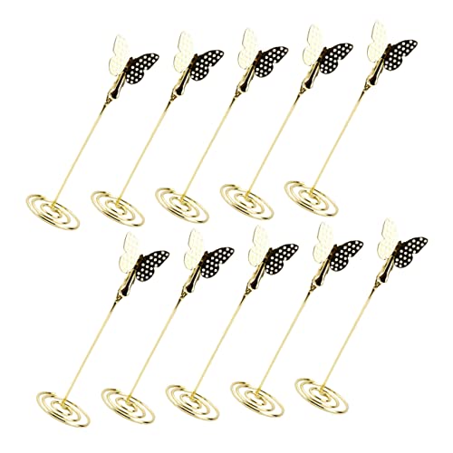 jojofuny 10 Stück Schmetterlings Tischkartenhalter für Hochzeiten und Partys Stabile Platzkartenclips für Tischnummern Fotos Notizen und Visitenkarten jojofuny 10 Stück Schmetterlings Tischkartenhalter für Hochzeiten und Partys Stabile Platzkartenclips für Tischnummern Fotos Notizen und Visitenkarten von jojofuny