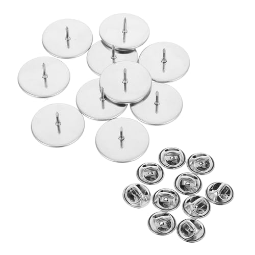 jojofuny 10 Stück Stifte Mit Kupplung Zurück Herstellung Material Für Broschenrücken Zum Basteln Pin-unterstützer Klein Dekorative Stifte Broschennadel Sortiert Silver Rostfreier Stahl jojofuny 10 Stück Stifte Mit Kupplung Zurück Herstellung Material Für Broschenrücken Zum Basteln Pin-unterstützer Klein Dekorative Stifte Broschennadel Sortiert Silver Rostfreier Stahl von jojofuny