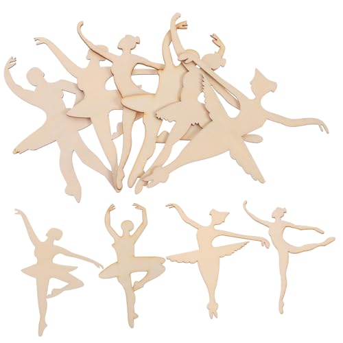 jojofuny 10 Stück Teiliges Bunte Holzscheiben Glatte Oberfläche DIY Ballerina Holzausschnitte zum Basteln Kreative Holzteile für Handwerk Schüler Kunstprojekte Dekoration jojofuny 10 Stück Teiliges Bunte Holzscheiben Glatte Oberfläche DIY Ballerina Holzausschnitte zum Basteln Kreative Holzteile für Handwerk Schüler Kunstprojekte Dekoration von jojofuny
