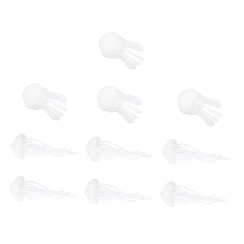jojofuny 10 Stück Teiliges DIY Epoxidharz Meeresfüllset mit Mini Quallen Sichere Bastelmaterialien für Schmuck Schlüsselanhänger und Handydekorationen Vielseitig und Langlebig jojofuny 10 Stück Teiliges DIY Epoxidharz Meeresfüllset mit Mini Quallen Sichere Bastelmaterialien für Schmuck Schlüsselanhänger und Handydekorationen Vielseitig und Langlebig von jojofuny