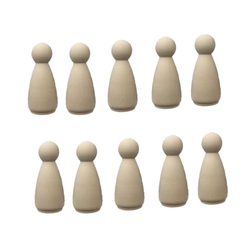 jojofuny 10 Stück Teiliges DIY Holz Puppen Figuren Natürlichem Holz für Hochzeitscake Dekorationen und Bastelprojekte für Familienaktivitäten jojofuny 10 Stück Teiliges DIY Holz Puppen Figuren Natürlichem Holz für Hochzeitscake Dekorationen und Bastelprojekte für Familienaktivitäten von jojofuny