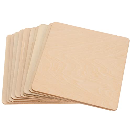 jojofuny 10 Stück Teiliges DIY Holzplatten Unfertige Holzplatten für Handwerk für Modellbau Holzgravur und Bastelprojekte Natürliche Holzfarbe Gleichmäßige Dicke für Kreative Projekte jojofuny 10 Stück Teiliges DIY Holzplatten Unfertige Holzplatten für Handwerk für Modellbau Holzgravur und Bastelprojekte Natürliche Holzfarbe Gleichmäßige Dicke für Kreative Projekte von jojofuny