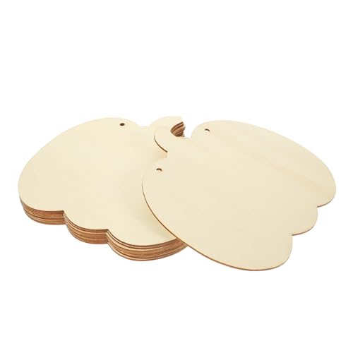 jojofuny 10 Stück Teiliges Holz Pumpkin Dekorationen Handgefertigte Unlackierte Holzscheiben für DIY Herbstdeko Halloween Bastelmaterial Natürliche Holzverzierungen für Fenster Tür Baum jojofuny 10 Stück Teiliges Holz Pumpkin Dekorationen Handgefertigte Unlackierte Holzscheiben für DIY Herbstdeko Halloween Bastelmaterial Natürliche Holzverzierungen für Fenster Tür Baum von jojofuny
