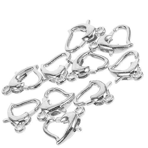 jojofuny 10 Stück Teiliges Lobster Clip Armbandverschluss Diy Schmuckverbindungsstücke für Armbänder und für Kreative Bastelprojekte jojofuny 10 Stück Teiliges Lobster Clip Armbandverschluss Diy Schmuckverbindungsstücke für Armbänder und für Kreative Bastelprojekte von jojofuny