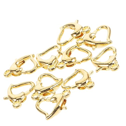 jojofuny 10 Stück Teiliges Lobster Clips für Diy Schmuck Metallverschlüsse für Armbänder und für Kreative Projekte und Designs von jojofuny
