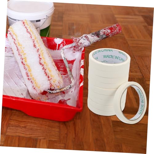 jojofuny 10 Stück Teiliges Malerkreppband Abreißbares Krepppapier Stark Haftendes Möbel Sprühabdeckband für Präzises Streichen Klebeband zum Abkleben und Basteln Geeignet für jojofuny 10 Stück Teiliges Malerkreppband Abreißbares Krepppapier Stark Haftendes Möbel Sprühabdeckband für Präzises Streichen Klebeband zum Abkleben und Basteln Geeignet für von jojofuny