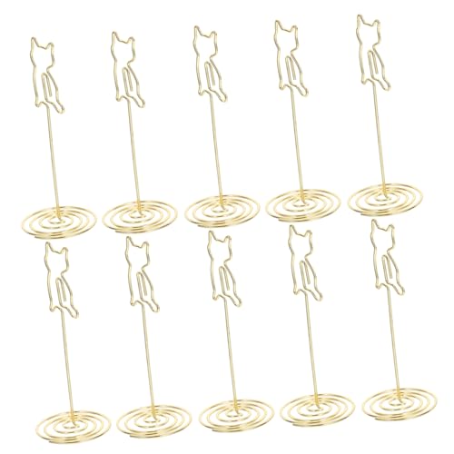 jojofuny 10 Stück Teiliges Metall Tischkartenhalter Starker Draht Clip für Nummernkarten Elegante Platzsparende Halter für Hochzeiten Bankette Restaurants und Büros Langlebig und jojofuny 10 Stück Teiliges Metall Tischkartenhalter Starker Draht Clip für Nummernkarten Elegante Platzsparende Halter für Hochzeiten Bankette Restaurants und Büros Langlebig und von jojofuny
