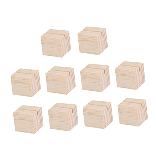 jojofuny 10 Stück Teiliges Natürlicher Holz Memo Halter Stabile Fotoklammern Tischkartenhalter für Büro Hochzeit Party Dekoration Vielseitig Verwendbar jojofuny 10 Stück Teiliges Natürlicher Holz Memo Halter Stabile Fotoklammern Tischkartenhalter für Büro Hochzeit Party Dekoration Vielseitig Verwendbar von jojofuny