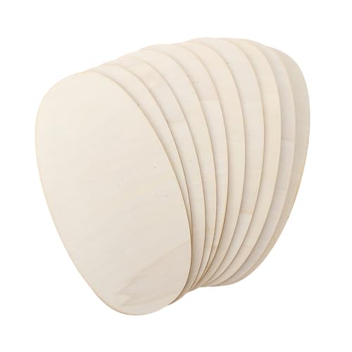 jojofuny 10 Stück Teiliges Ovale Unbehandelte Holzscheiben DIY Holzrohlinge für Bastelarbeiten Geschenkanhänger Graffiti Zubehör Leichte Holzplatten für Dekorationen und Handwerk jojofuny 10 Stück Teiliges Ovale Unbehandelte Holzscheiben DIY Holzrohlinge für Bastelarbeiten Geschenkanhänger Graffiti Zubehör Leichte Holzplatten für Dekorationen und Handwerk von jojofuny