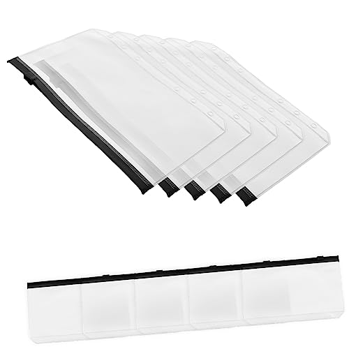 jojofuny 10 Stück Teiliges Reißverschluss Ordner Taschen Transparente PVC Aufbewahrungstaschen für Notizbuch Dokumente und Bürobedarf für Organisation und Schutz jojofuny 10 Stück Teiliges Reißverschluss Ordner Taschen Transparente PVC Aufbewahrungstaschen für Notizbuch Dokumente und Bürobedarf für Organisation und Schutz von jojofuny