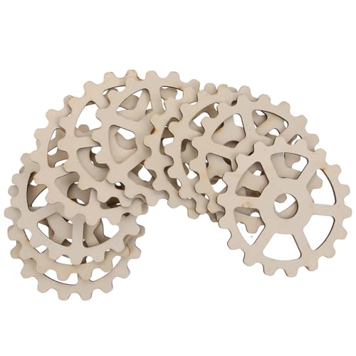 jojofuny 10 Stück Teiliges Runde Holzscheiben Zahnräder DIY Bastelholz Unvollendet Glatte Kanten Sicher Kreativ Gestalten Holzplättchen für Dekoration jojofuny 10 Stück Teiliges Runde Holzscheiben Zahnräder DIY Bastelholz Unvollendet Glatte Kanten Sicher Kreativ Gestalten Holzplättchen für Dekoration von jojofuny