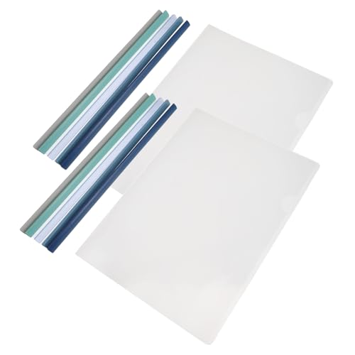 jojofuny 10 Stück Teiliges Transparentes Dokumenten Organizer mit Schiebebar Robuste Bindeschienen für Büro und Schule Elegante Mappe zum Sortieren und Schnellen Zugriff Unterlagen jojofuny 10 Stück Teiliges Transparentes Dokumenten Organizer mit Schiebebar Robuste Bindeschienen für Büro und Schule Elegante Mappe zum Sortieren und Schnellen Zugriff Unterlagen von jojofuny