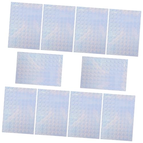 jojofuny 10 Stück Teiliges Wasserdichtes Reflexionspapier für Tintenstrahldrucker Buntes Druckpapier für Fotostudios Schule und Büroprojekte von jojofuny