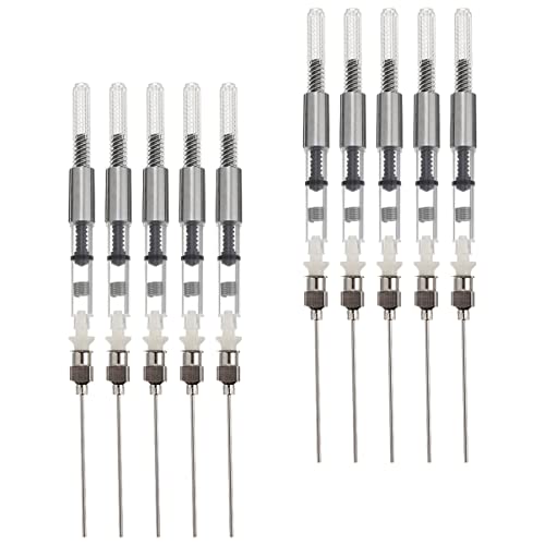 jojofuny 10 Stück Tintenabsorber für Füllfederhalter und Einfaches Befüllen Ergonomisches Design für Europäische Standardstifte jojofuny 10 Stück Tintenabsorber für Füllfederhalter und Einfaches Befüllen Ergonomisches Design für Europäische Standardstifte von jojofuny