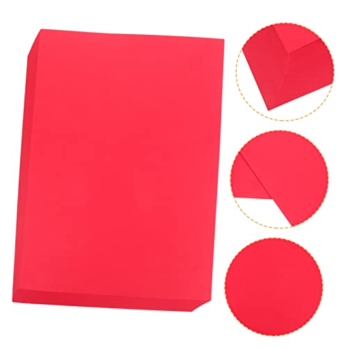 jojofuny 100 Blatt Buntes Papierdruckpapier Farben Zeichenpapier Origami -Papier Regenbogen Handwerk Falten dekoratives Origami-Papier Malpapier für Druckerpapier rot jojofuny 100 Blatt Buntes Papierdruckpapier Farben Zeichenpapier Origami -Papier Regenbogen Handwerk Falten dekoratives Origami-Papier Malpapier für Druckerpapier rot von jojofuny