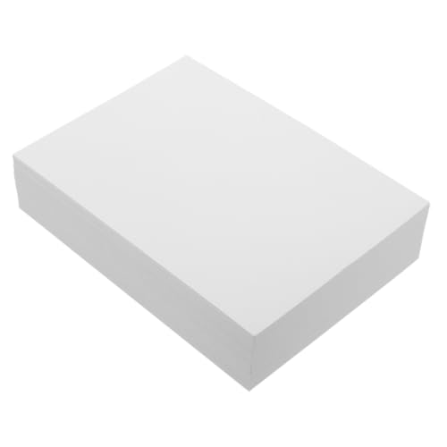 jojofuny 100 Blatt Fotopapier Für Beenden Fotodruckpapier Beschichtet Glänzendes Foto Täglich Diy-druck Hoch Mehrzweckdruckpapier Glänzendes Druckerpapier Laserdruckpapier Büropapier Weiß von jojofuny