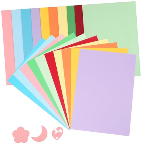 jojofuny 100 Blatt Handgeschöpftes Farbiges Papier Für Handgefertigtes Scrapbook Papier Bastel Und Scrapbooking Zubehör Karton Zum Basteln Von Karten Orangefarbenes von jojofuny