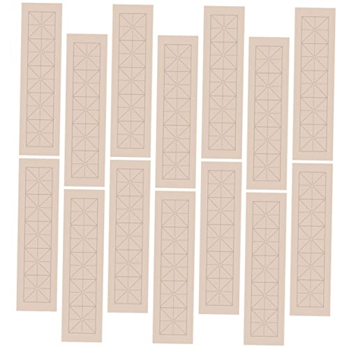 jojofuny 100 Blatt Kopier Übungspapier Kalligraphie Transparentpapier Papier Reispapier Schreibpapier Kalligraphie Zubehör Kalligraphie Papier Für Anfänger Papier Für Kalligraphie Braun von jojofuny