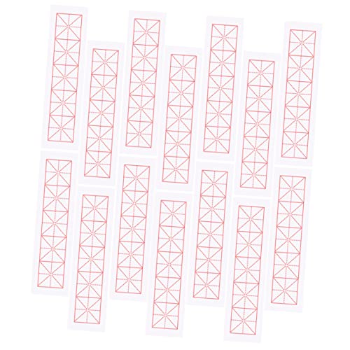 jojofuny 100 Blatt Mizige Übungspapier Zum Üben Von Zeichenpapier Kalligraphie Reispapier Xuan Papier Chinesisches Papier Zum Skizzieren von jojofuny