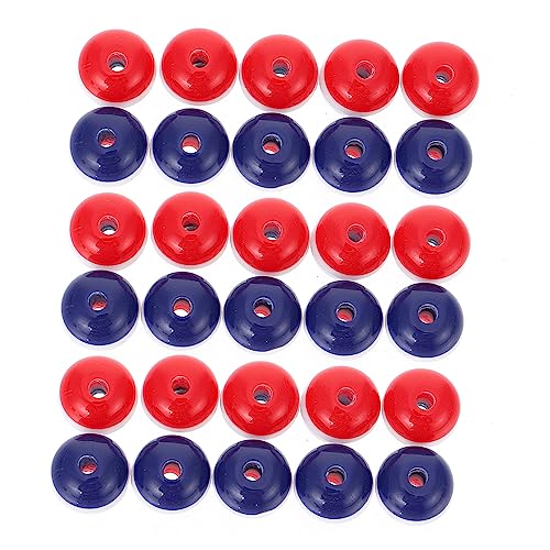 jojofuny 100 Stück Acrylperlen Splicing Color Beads für DIY Schmuckherstellung Leichte Lose Bastelperlen Rot Weiß Blau Langlebig und Vielseitig für Armbänder Halsketten jojofuny 100 Stück Acrylperlen Splicing Color Beads für DIY Schmuckherstellung Leichte Lose Bastelperlen Rot Weiß Blau Langlebig und Vielseitig für Armbänder Halsketten von jojofuny