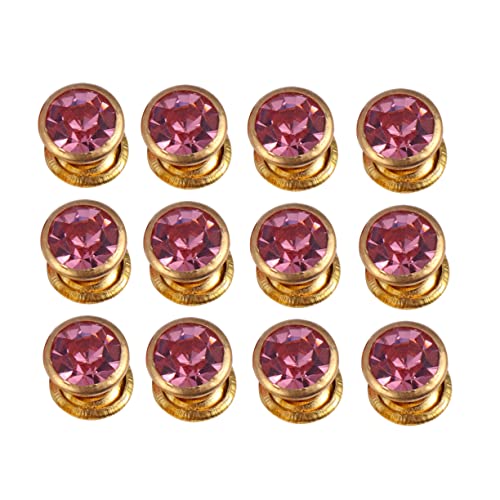 jojofuny 100 Stück Bunte Diamantschmuck Accessoires mit Goldrand Hochwertige Strasssteine für Diy Kleidung Schmuckdesign und Kreative Bastelprojekte von jojofuny