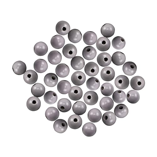 jojofuny 100 Stück Festes Holzarmband -perlen Gefärbt Perlen Zum Basteln Bunt Basteln Sie Diy-perlen Klein Rustikal Schmuck Für Handwerk Lose Großes Loch Herstellung Holzperlen Grey jojofuny 100 Stück Festes Holzarmband -perlen Gefärbt Perlen Zum Basteln Bunt Basteln Sie Diy-perlen Klein Rustikal Schmuck Für Handwerk Lose Großes Loch Herstellung Holzperlen Grey von jojofuny