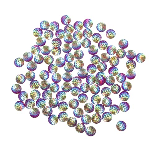 jojofuny 100 Stück Flache Resin Strasssteine Fischschuppen Design Ab Beschichtet Dekorative Kunststoff Steine für DIY Basteln Kleidung Schuhe Handyhüllen Hochtemperaturbeständig Glitzernd jojofuny 100 Stück Flache Resin Strasssteine Fischschuppen Design Ab Beschichtet Dekorative Kunststoff Steine für DIY Basteln Kleidung Schuhe Handyhüllen Hochtemperaturbeständig Glitzernd von jojofuny