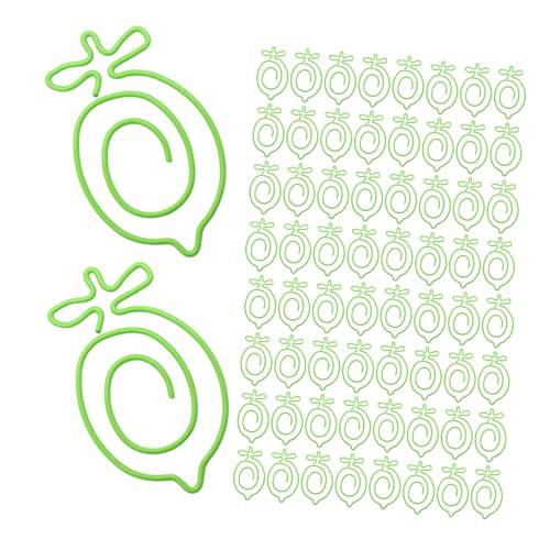 jojofuny 100 Stück Gefälschte Zitronenform -Lesezeichen Lesezeichen aus Metall mit Büroklammer Zitronendokument -Klemmen Wiederverwendbare Dateiclips Metallpapierverschluss Grün jojofuny 100 Stück Gefälschte Zitronenform -Lesezeichen Lesezeichen aus Metall mit Büroklammer Zitronendokument -Klemmen Wiederverwendbare Dateiclips Metallpapierverschluss Grün von jojofuny