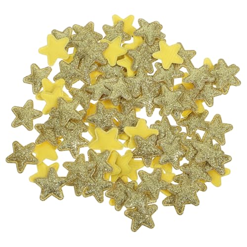 jojofuny 100 Stück Goldene Stern Stoffaufnäher Diy Weihnachtsdeko Applikationen für Kleidung Bastelprojekte und Accessoires und Kreative Gestaltungsmöglichkeiten jojofuny 100 Stück Goldene Stern Stoffaufnäher Diy Weihnachtsdeko Applikationen für Kleidung Bastelprojekte und Accessoires und Kreative Gestaltungsmöglichkeiten von jojofuny