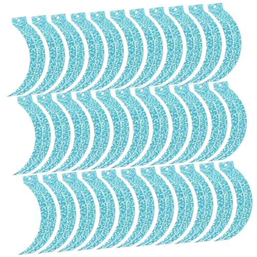 jojofuny 100 Stück Große Sichelsichel PVC Pailletten zum Basteln Lose Glitzernde Schmuckverzierung für Kleidung DIY Nähzubehör Blau Langlebig und Vielseitig für Party Hochzeitsdekoration jojofuny 100 Stück Große Sichelsichel PVC Pailletten zum Basteln Lose Glitzernde Schmuckverzierung für Kleidung DIY Nähzubehör Blau Langlebig und Vielseitig für Party Hochzeitsdekoration von jojofuny