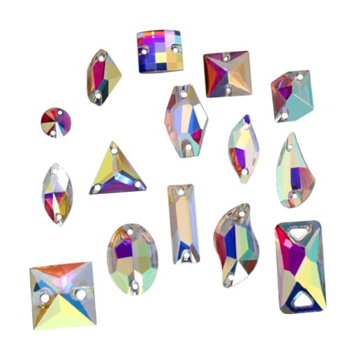 jojofuny 100 Stück Handgefertigte Strasssteine zum Aufnähen Kleine Glitzersteine für DIY Kleidung und Bastelprojekte Dekoration für Designs und Accessoires jojofuny 100 Stück Handgefertigte Strasssteine zum Aufnähen Kleine Glitzersteine für DIY Kleidung und Bastelprojekte Dekoration für Designs und Accessoires von jojofuny