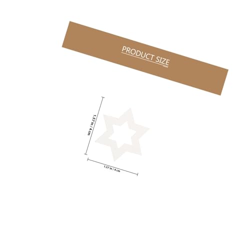 jojofuny 100 Stück Hexagramm Holzscheiben Langlebige DIY Holzsterne Basteln Dekoration Naturbelassene Holzplättchen für Festival Kreative Bastelsets für Handwerk und Malen jojofuny 100 Stück Hexagramm Holzscheiben Langlebige DIY Holzsterne Basteln Dekoration Naturbelassene Holzplättchen für Festival Kreative Bastelsets für Handwerk und Malen von jojofuny