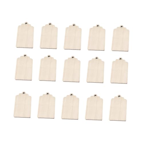 jojofuny 100 Stück Holzanhänger mit Hanfschnur Umweltfreundliche Holzschilder zum Basteln Beschriften und Dekorieren für Party Geschenkanhänger Büro und Diy Holztafeln jojofuny 100 Stück Holzanhänger mit Hanfschnur Umweltfreundliche Holzschilder zum Basteln Beschriften und Dekorieren für Party Geschenkanhänger Büro und Diy Holztafeln von jojofuny