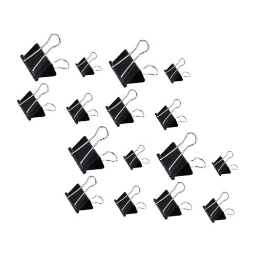 jojofuny 100 Stück Langschwanz -Tickethalterin Metallkabine Clips Metallpapierklammern Dekorative Papierklammern Klemmen für Geschenkpapierhalter Büroklammer Heftklammern Papier Schwarz jojofuny 100 Stück Langschwanz -Tickethalterin Metallkabine Clips Metallpapierklammern Dekorative Papierklammern Klemmen für Geschenkpapierhalter Büroklammer Heftklammern Papier Schwarz von jojofuny
